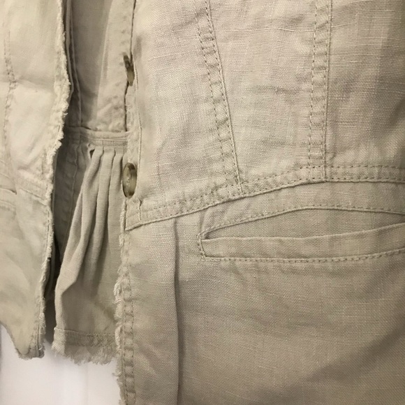 100% Linen Jacket / Michael Kors - Picture 5 of 10